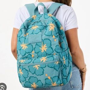 Aloha Collection Keep It Light Blue Backpack
